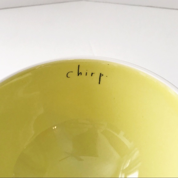 Rae Dunn by Magenta Chirp Chick Bowl Lot of 2 - Picture 3 of 5